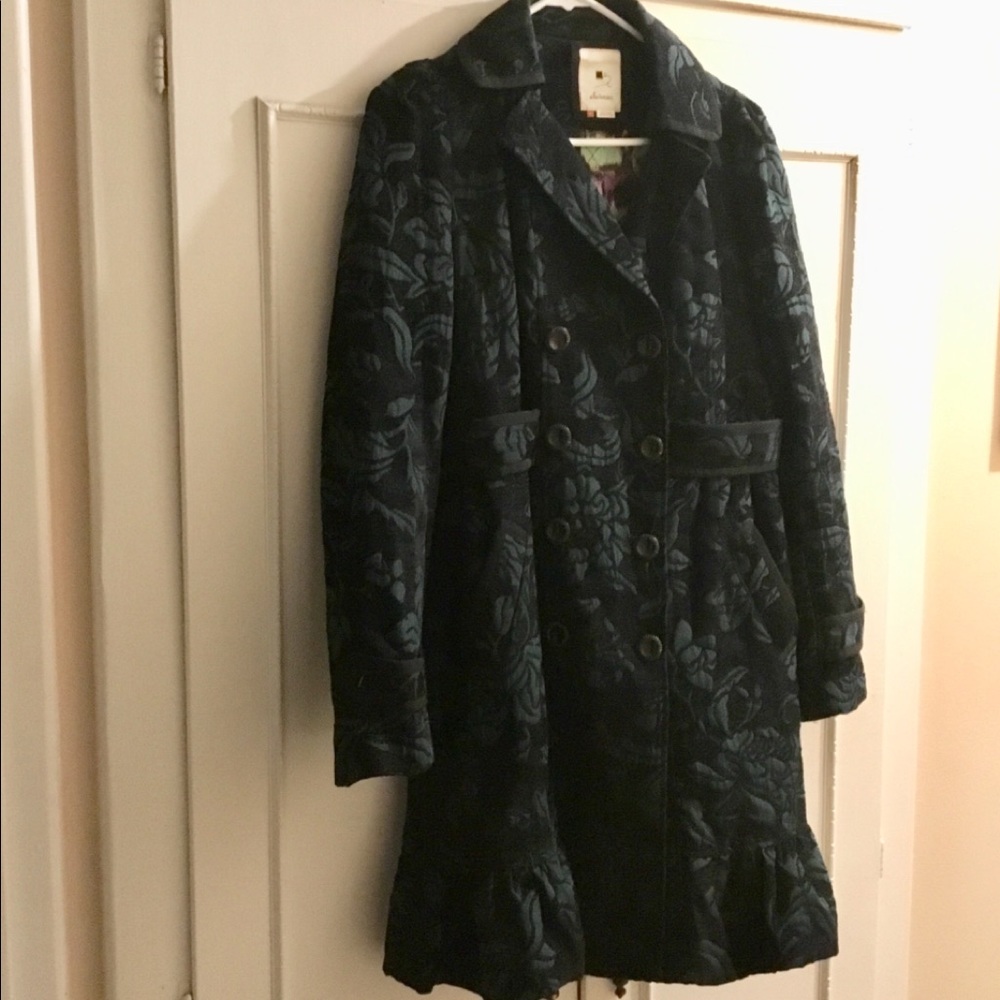 Elevenses Anthropologie Peacoat US Size 6 S or M